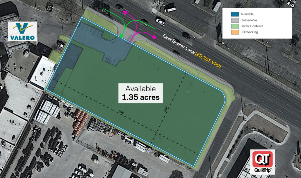 Braker Lane Pads Properties Endeavor Real Estate Group
