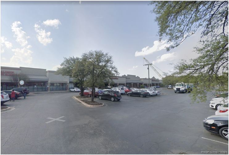 Google Street View of North Austin shopping center